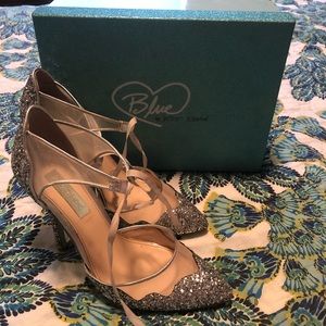 Betsey Johnson Glitter Pumps